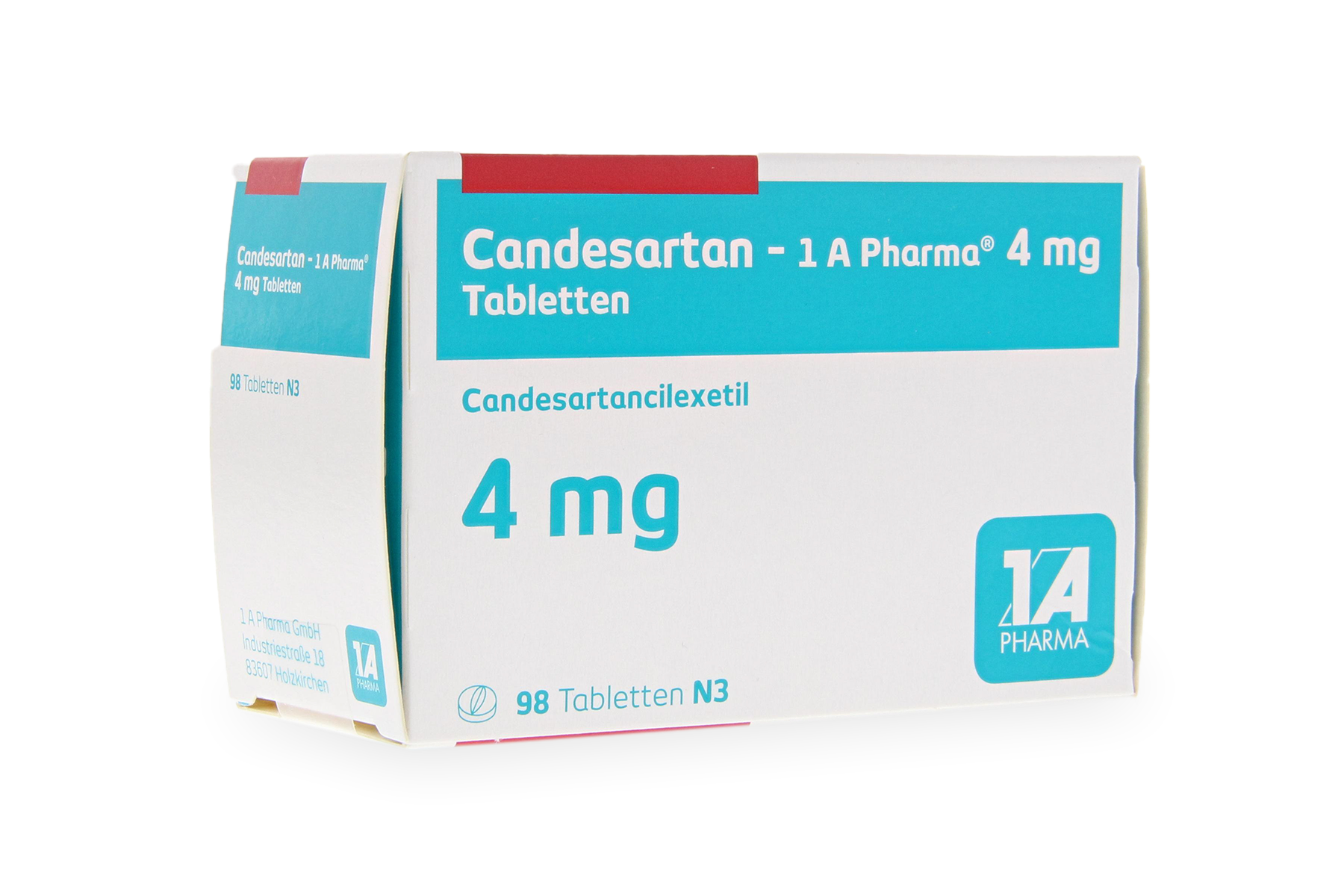 Candesartan - Rezeptpflichtige Medikamente online bestellen