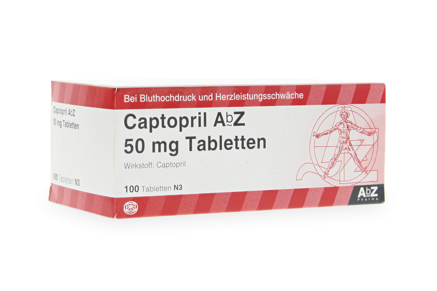 Captopril - Rezeptpflichtige Medikamente online bestellen