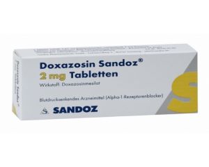 Doxazosin - Rezeptpflichtige Medikamente online bestellen