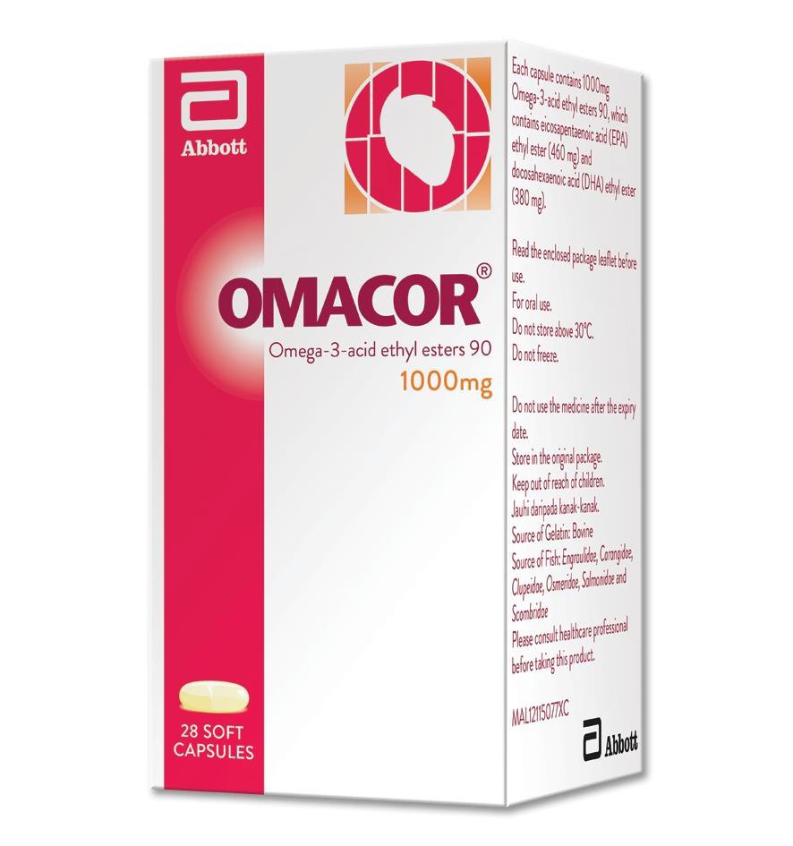 Omacor - Rezeptpflichtige Medikamente online bestellen